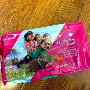 Raspberry rally Girl Scout cookie